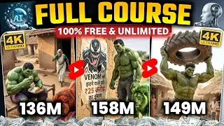 How To Create Perfect HULK Ai Video Full Course || HULK Ai Video kaise Banaye ||#Viral  #badshah