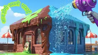 Is Gande Restaurant Ko Maine Naya Bana Diya! PowerWashingSimulator #GamingLife #CleaningGames