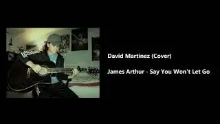 David Martinez- Say You Won't Let Go (Cover)