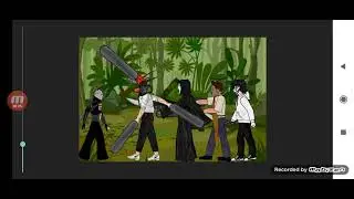 pinhead vs chainsaw man, ghostface,leatherface,Jeff the killer