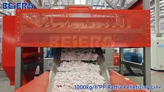BEIER 1000kgh PP pelletizing line selina@beierpm.com