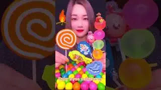 Sweet Candy snacks p987#mukbang #candy 