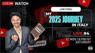 My 2025 Journey in Italy | Studies, Jobs, Earning & Real Life as a Student