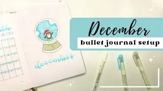 December 2023 Bullet Journal Setup