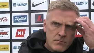 R&uacute;nar Kristinsson eftir 1-1 jafntefli vi&eth; Brei&eth;ablik 18.j&uacute;l&iacute; 2021