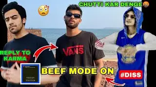 Karma Vs Rob c || Chutti kar denge , karma Again Reply to Rob c & Loka || Rob c poke to Karma