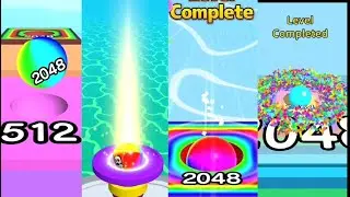 🔴 (5.2) BALL RUNNER GAMES MAX LEVELS,,Ball Run 2048 Fun Run Stream | Multi Games