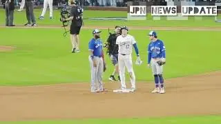 延長18回の歴史的死闘！🔥⚾大谷翔平が異次元覚醒――9打席連続出塁＆2HR＆4申告敬遠！勝利の瞬間、山本の元へ駆け寄り感動の熱烈ハグ🤝💙【現地映像】
