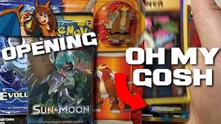 I CAN'T BELIEVE IT - Opening a Pokemon Card Entei Pin Blister Pack with 3 Packs of Pokemon Cards!