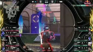 neT and Sayaplayer hold the site C9 VS TGRD | VALORANT TOURNAMET