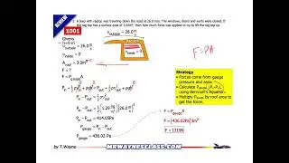 Fluids Review Solution to # 1001