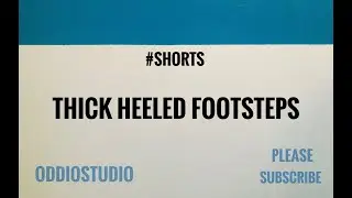 YouTube Shorts - Heavy heeled footsteps