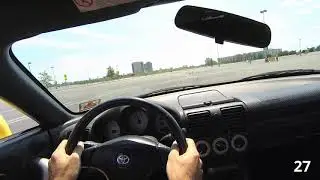 MR2 Spyder autocross - NNJR - Autox4u - 8/4/19