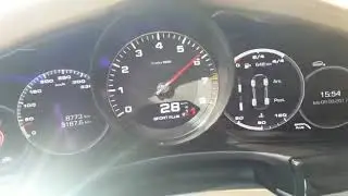 Porsche Panamera 4S 2.9 - LAUNCH CONTROL - 2nd video