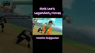 Rock Lee's Legandary Moves🌘