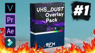 VHS Dust Overlay Pack FREE #1