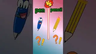 pen 🆚 pencil #viral #shorts #fact  @Pandeyfact
