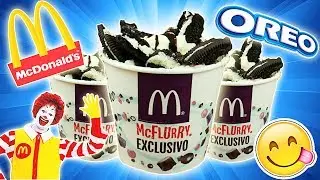 Helado McFlurry estilo McDonald´s (Receta SUPER FÁCIL Y CASERA)