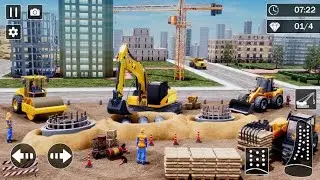 Real construction simulator | City Building Games | House Construction | 14 to 19 level complete