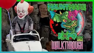 Hauntmare Expo 💀 2025 Full Walkthrough #halloween #hauntmareexpo #fyp