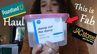POUNDLAND PEP&CO DEALZ & JACS STORE HAUL INC A CHEAP STORAGE SOLUTION UNIT & CLEANING PRODUCTS
