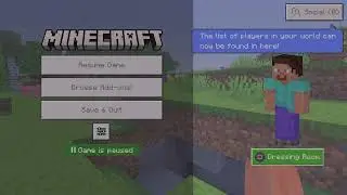 Minecraft Survival Mode Ep 1 PlayStation 4 Version