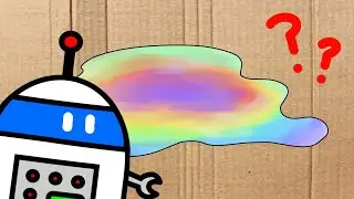 Rainbow on water surface... why? Here's the science.