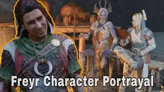 Character Portrayal of Freyr - God Of War Ragnar&ouml;k (PS5)