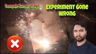 Experiment Gone Wrong Anar Vs Sting Bottle #deepakroyvlog #anar #experiment #dailyvlog