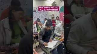 NIFT NID CEED UCEED PREPARATIONS - 8700323087 #niftonlinecoaching #uceedcoaching #nidcoaching