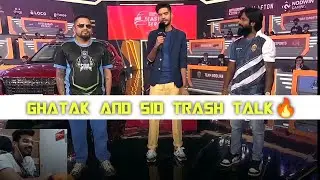 Ghatak And Sid Trash Talk Interview | Snax React | Savage Sid |