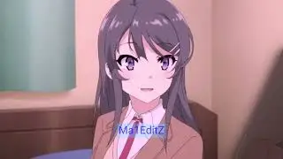 Mai Sakurajima AMV Rascal Does not dream of a Bunny Girl Senpai Two Different Worlds Slowed + Reverb