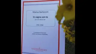 Marius Bartoccini | In sogno con te | Gruppo Vocale Euterpe