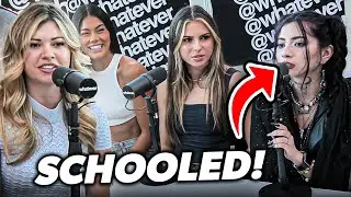 Witch HATES Men But Right-Wing Girl CONFRONTS Her!