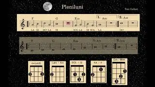 Pleniluni. Play along. S&iacute; notes. No melodia.