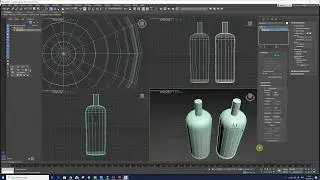 Lathed Bottle | 3ds Max