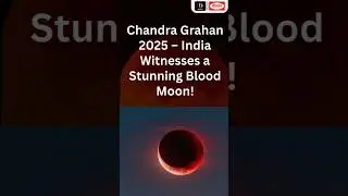 चन्द्र ग्रहण 2025 - भारत देखेगा अद्भुत रक्तिम चन्द्रमा!