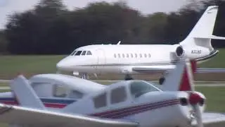 Aircraft at the Aurora Municipal Airport in Sugar Grove, Illinois