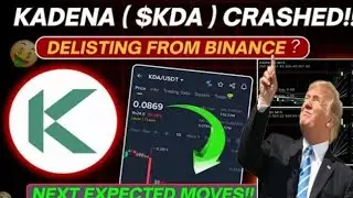 KDA COIN DUMP 😭 !!? CAN KADENA COIN RECOVER | KDA CRYPTO NEW UPDATE | KDA COIN