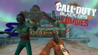 Call of Duty : Black Ops 3 Custom Zombies - Breaking into Santa's Workshop!