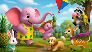 Strawberry Elephant Gang 🍓The Lost Kite Adventure to Strengthen Bonds Through Courageous Perseveranc