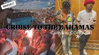 CRUISE VLOG PART 1: CARNIVAL CONQUEST CRUISE TO THE BAHAMAS + LOTS OF DRINKING