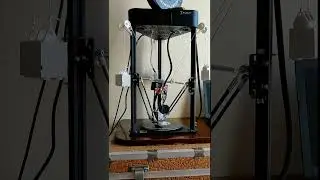 time-lapse, flsun q5 with flystruder and counterweights