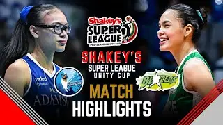 ADAMSON VS. CSB QUARTERFINALS Full Game Highlights | Shakey's Super League Pre-season Unity Cup 2025