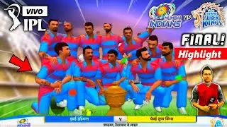 🔥WCC2 IPL 2019 Final Match | MI Vs CSK Highlight Hindi Commentary Akash Chopra !!