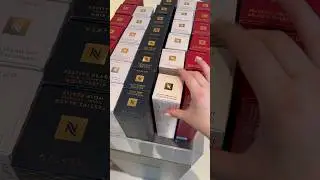 Shopping for Nespresso pods #nespresso #nespressovertuo #shorts