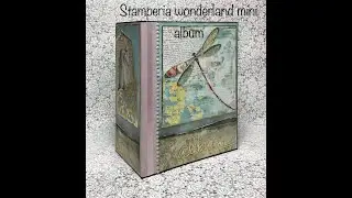 Stamperia mini album Wonderland SOLD