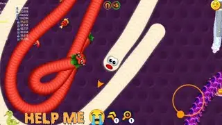 Help Me 🐍 worm _ zone _ gaming #video