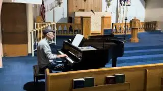 Two-part invention #1 in C - BWV 772a (triplet version)  -- J. S. Bach