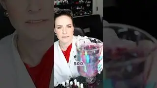 I found a bottle of 500 mixed holographic nail polishes from 2017 💅
